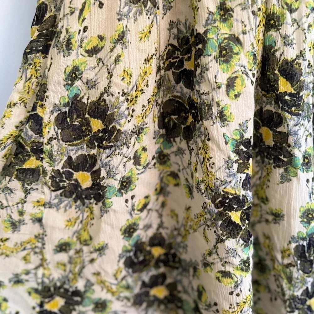 Free People Washed Ashore Floral Sleeveless Dress - Picture 4 of 8